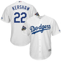 Kershaw Dodgers White Jersey majestic