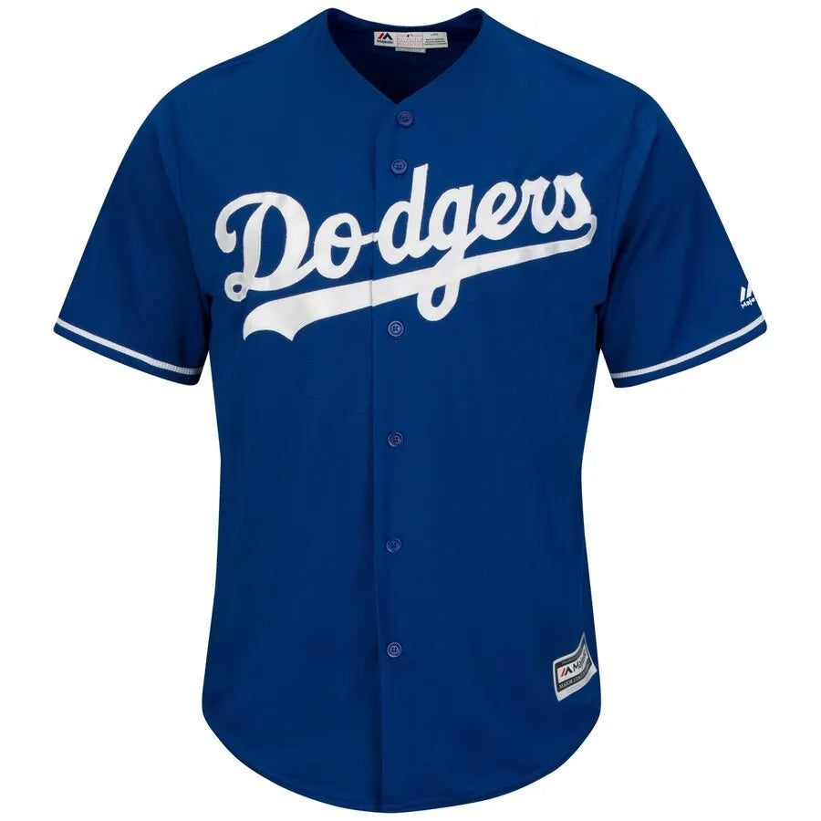 majestic Kershaw Dodgers Blue Jersey