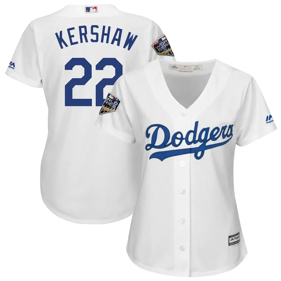 majestic Kershaw Dodgers Women's Jersey