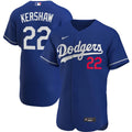 Kershaw Dodgers Royal Blue Jersey