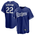 Kershaw Dodgers Royal Blue Jersey