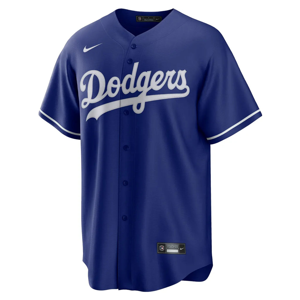 Kershaw Dodgers Blue Jersey - Hình 3