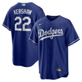 Kershaw Dodgers Blue Jersey