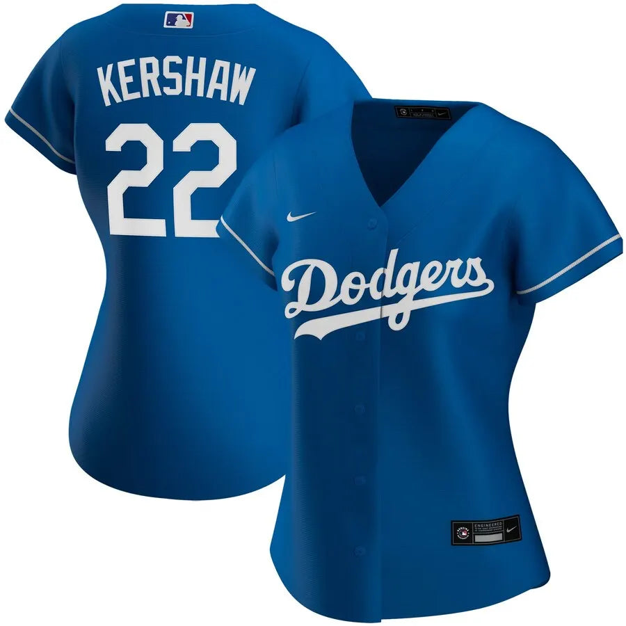 Kershaw Dodgers Women's Jersey