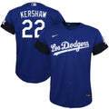 Kershaw Dodgers Blue Alternate Jersey