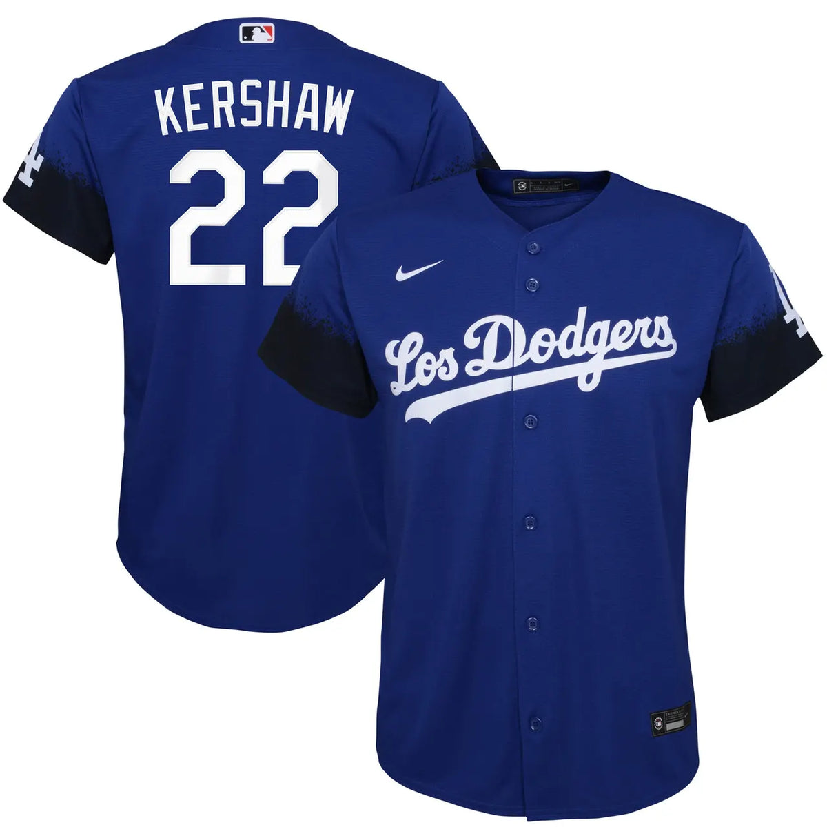 Kershaw Dodgers Blue Alternate Jersey