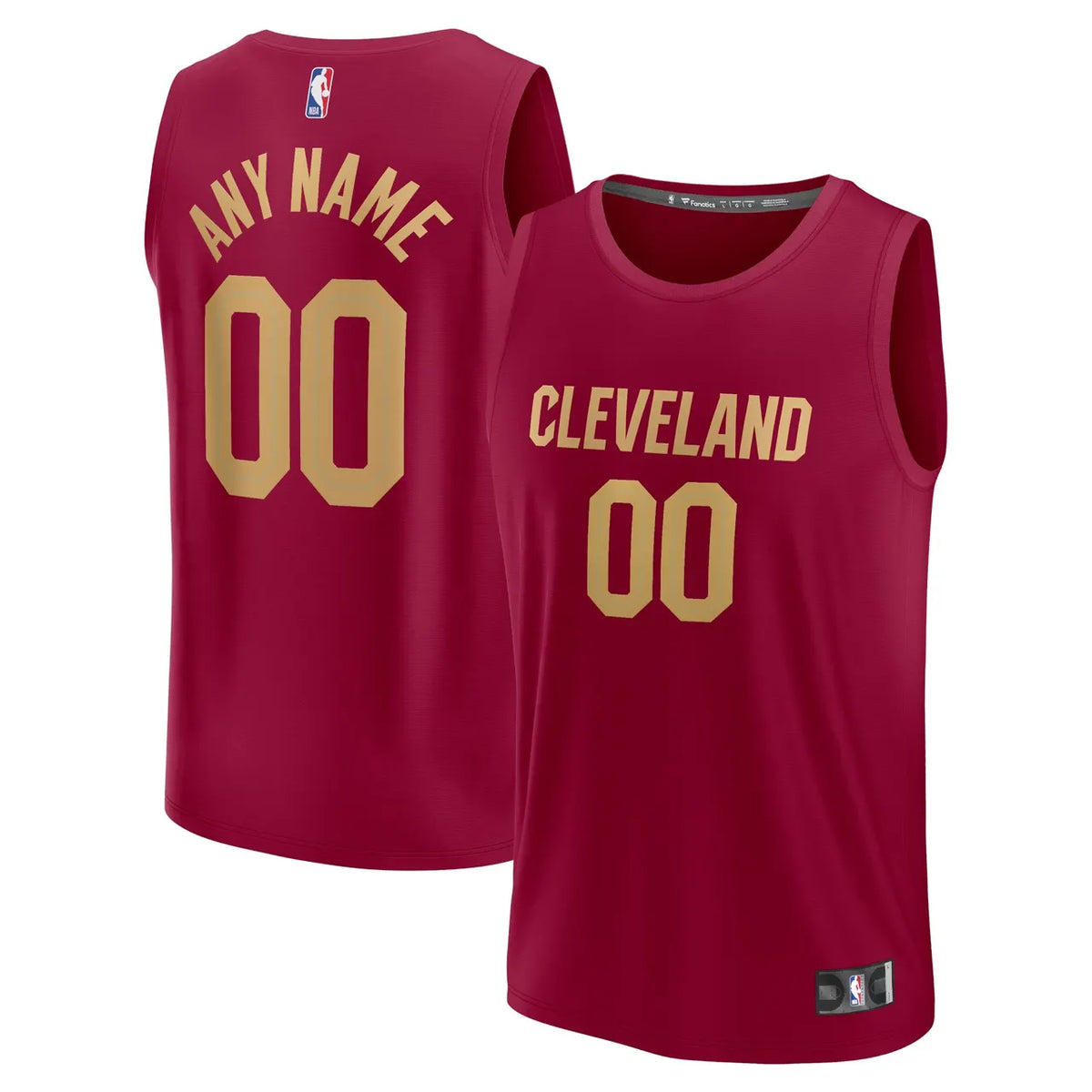 Fanatics Cavs Maroon Jersey - Hình 2