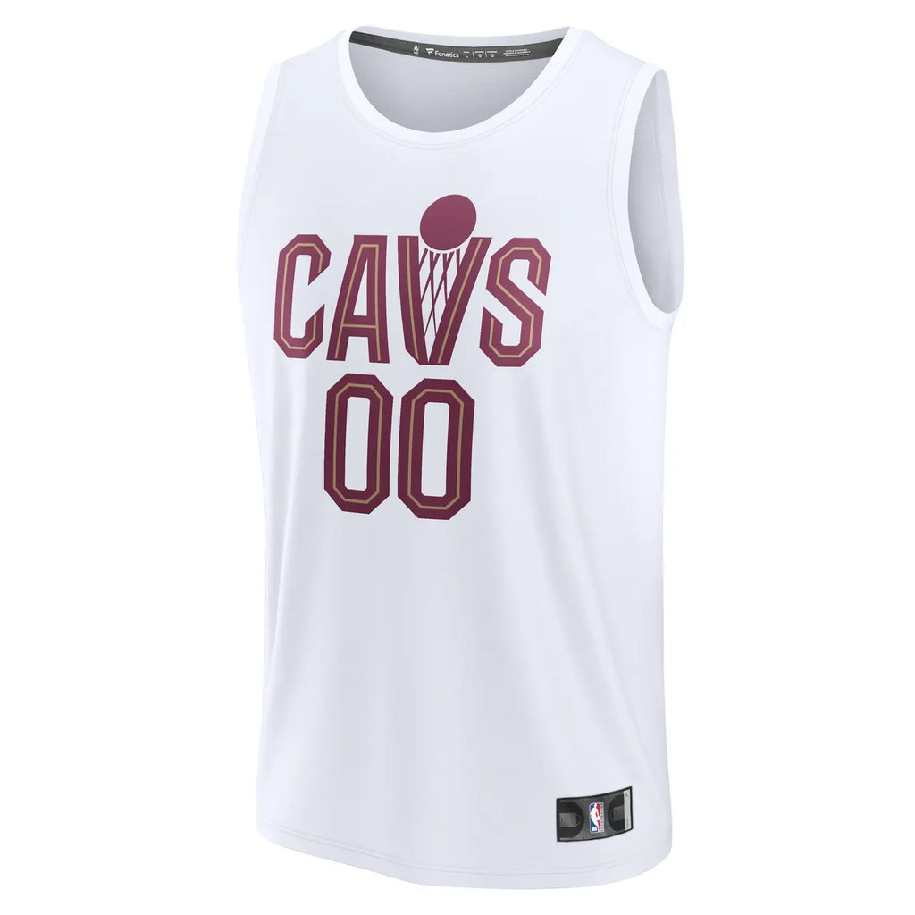 Fanatics Cavaliers White Custom Jersey - Hình 3