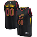 personalized Fanatics Cavs Black Custom Jersey
