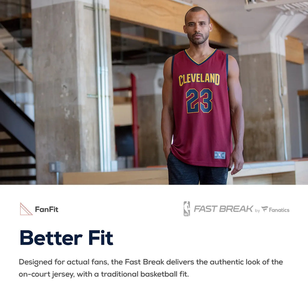 Fanatics Cavs White Custom Jersey - Hình 5