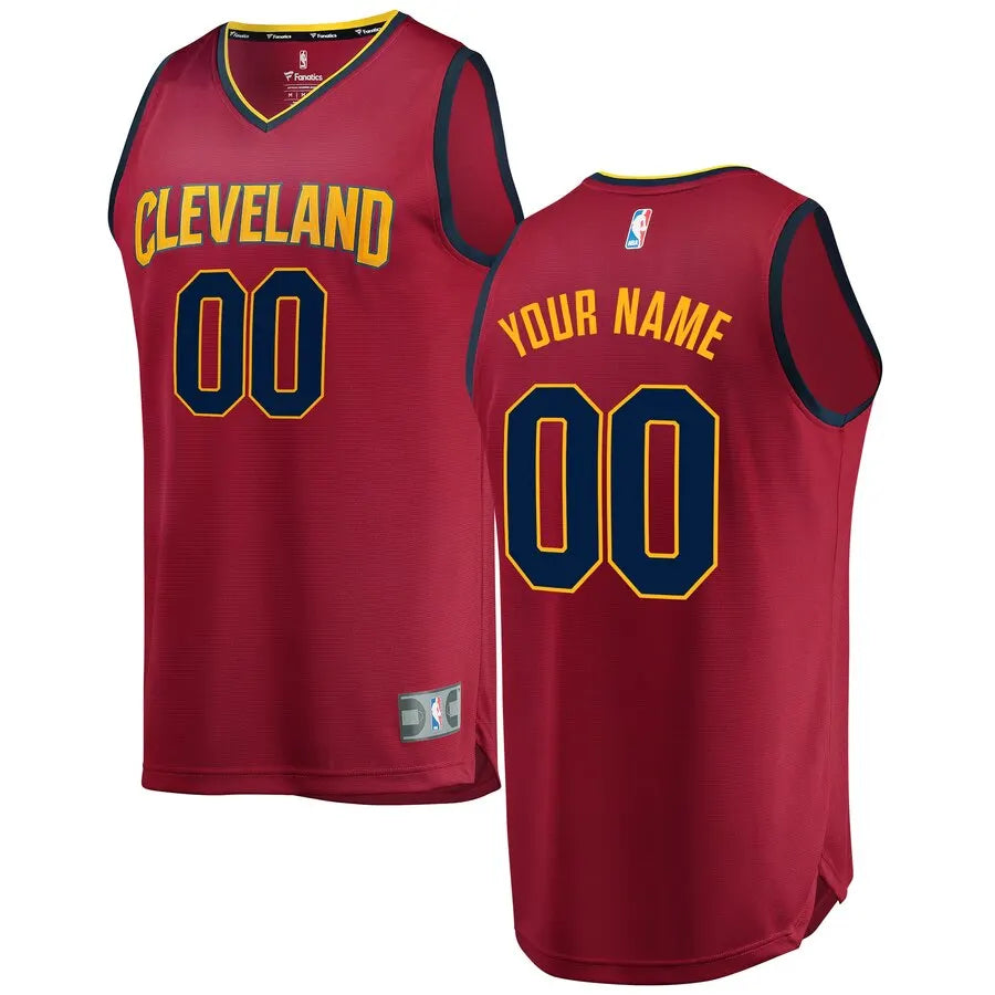 Cleveland Maroon Custom Jersey