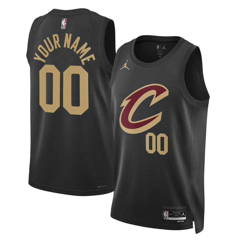 Cavaliers Statement Black Jersey - Hình 2