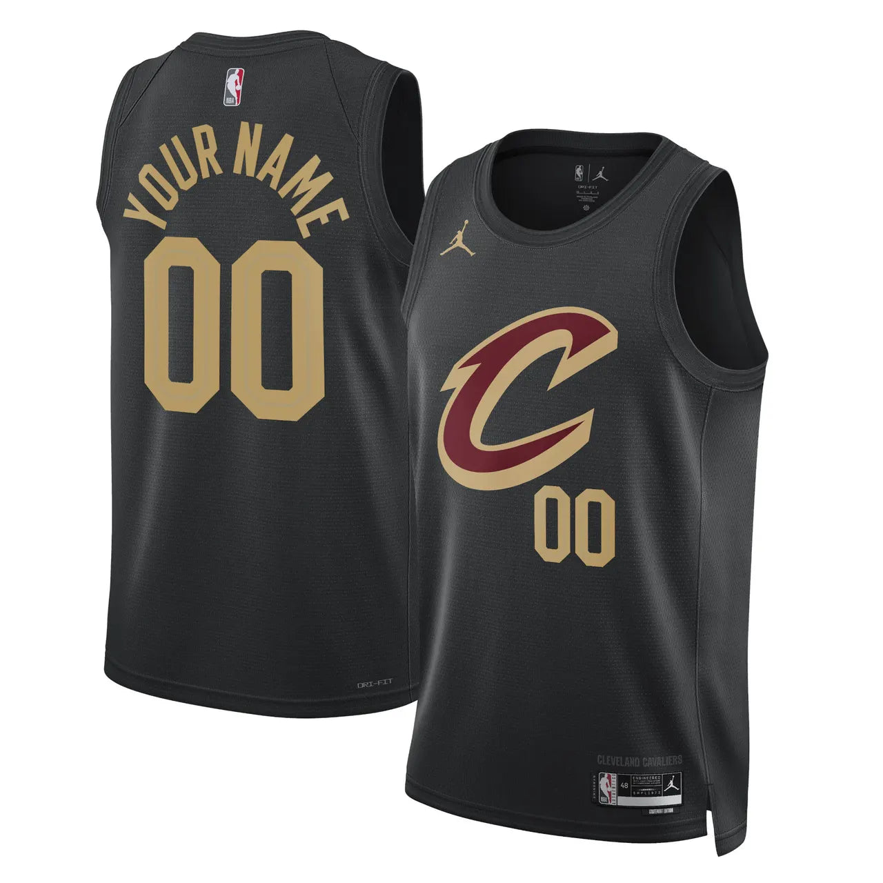 Cavaliers Statement Black Jersey