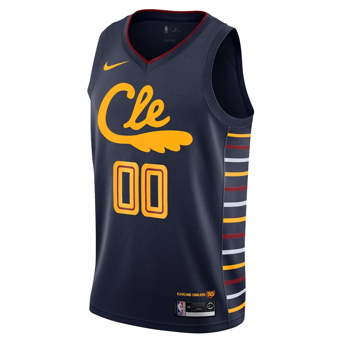 nike Cavaliers Navy Custom Jersey - Hình 3
