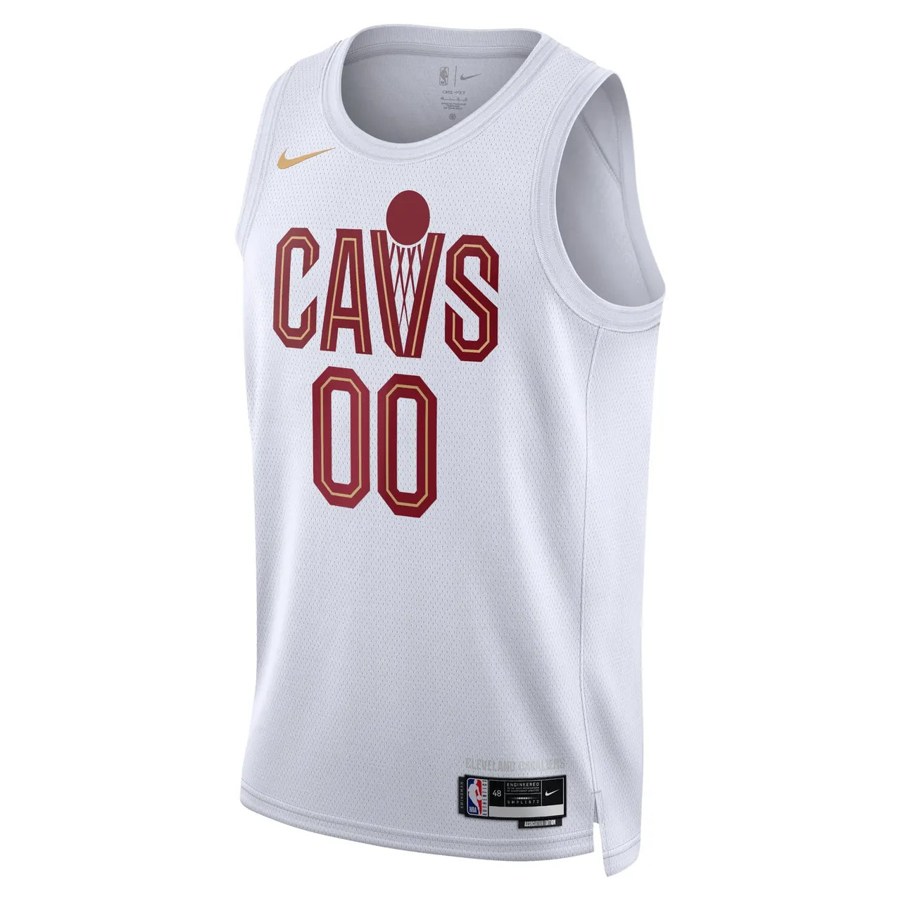 Cavs White Custom Jersey - Hình 2