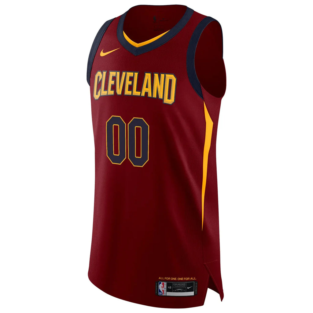 nike personalized Cavaliers Maroon Custom Jersey - Hình 3