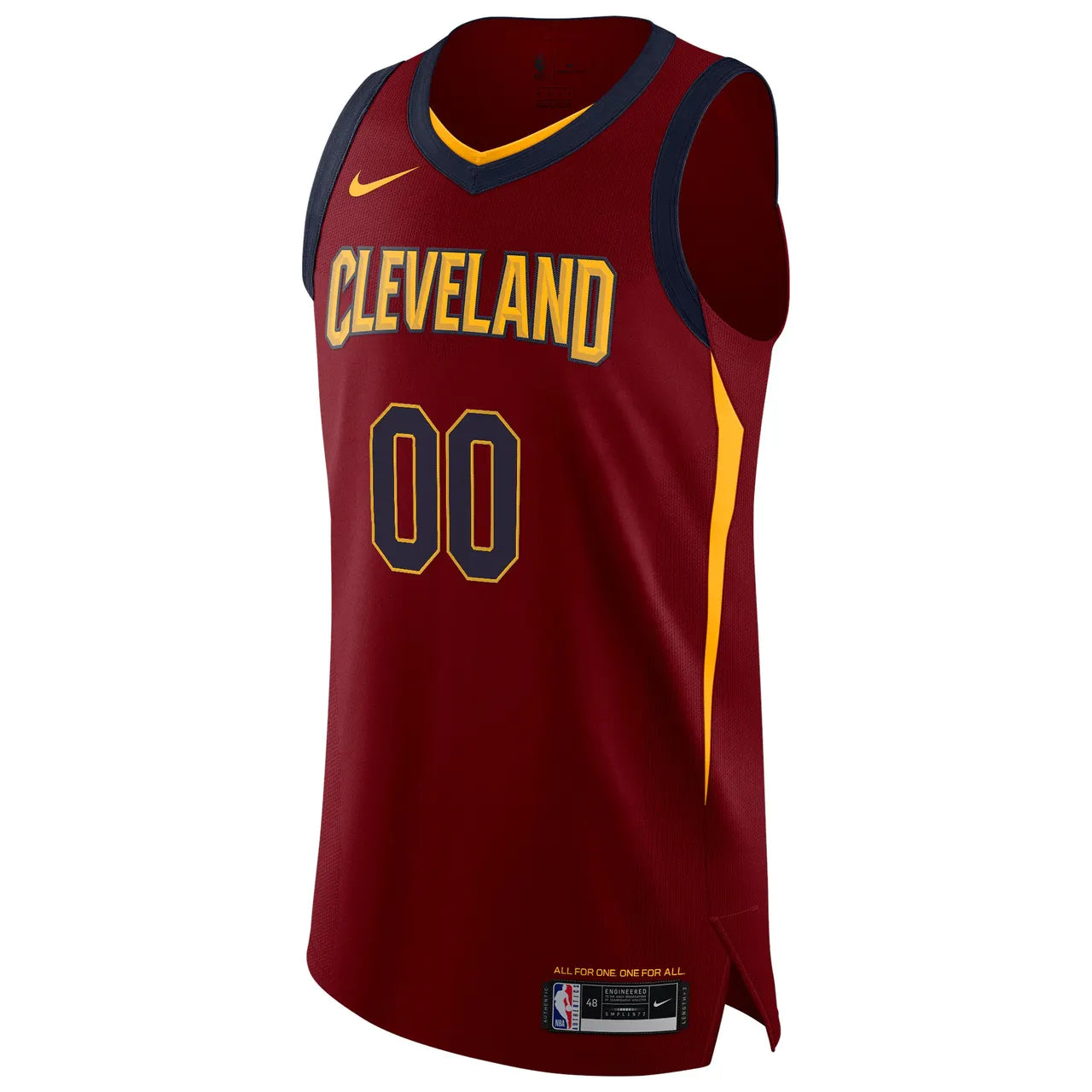 nike personalized Cavaliers Maroon Custom Jersey - Hình 3
