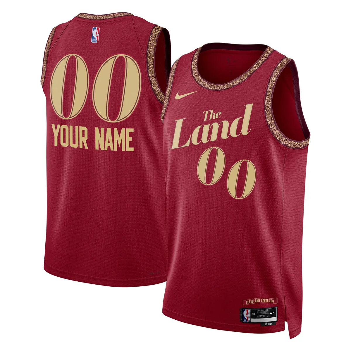 Cavs The Land Maroon Jersey