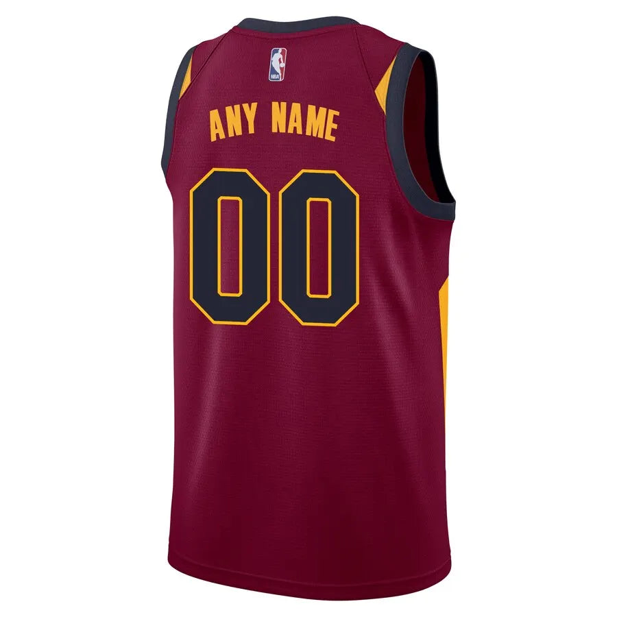 Cavaliers Wine Custom Jersey - Hình 3