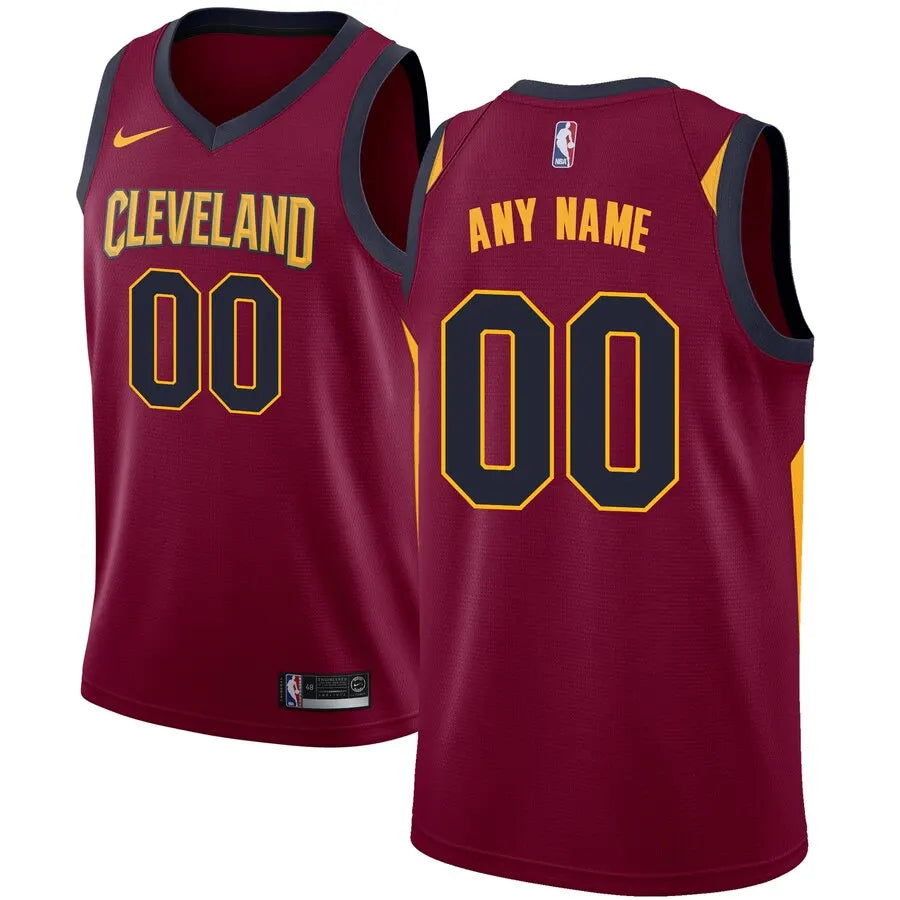 Cavaliers Wine Custom Jersey