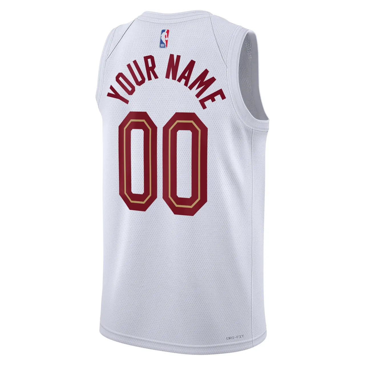 nike Cavaliers White Custom Jersey - Hình 4