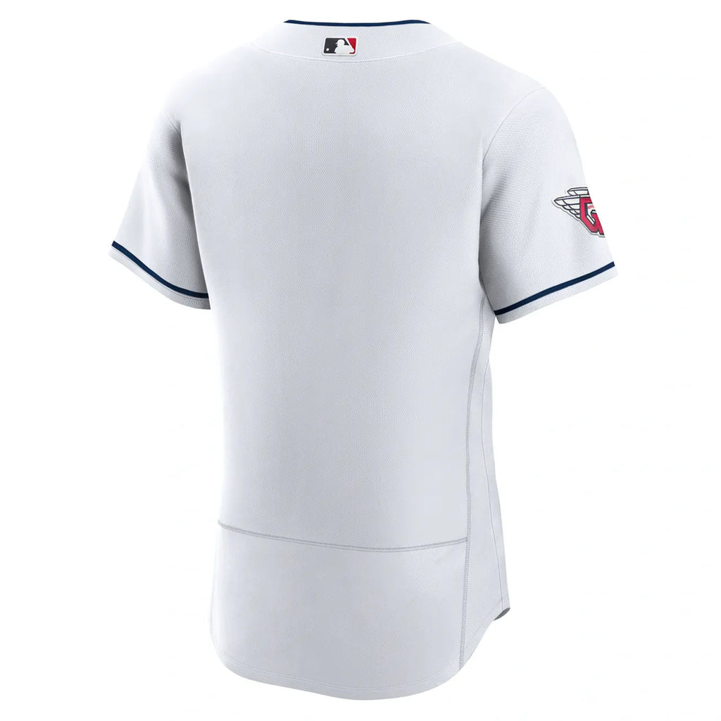 nike mlb Guardians White Home Jersey - Hình 4