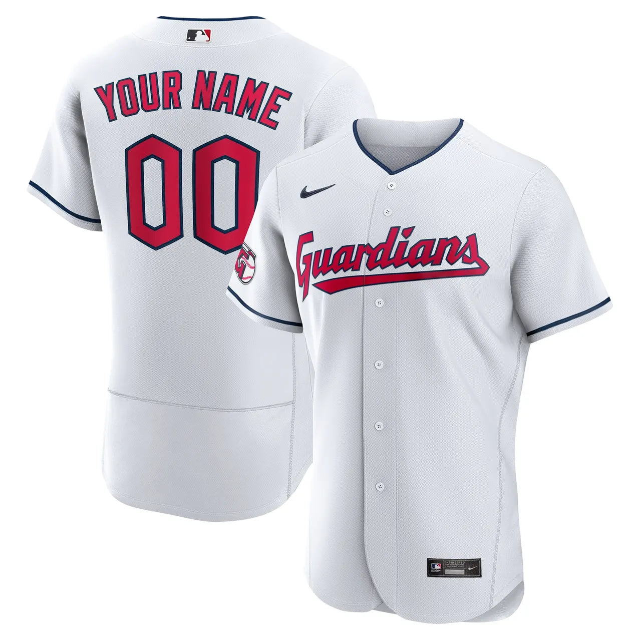 nike Guardians White Home Custom Jersey