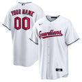 Guardians White Home Custom Jersey
