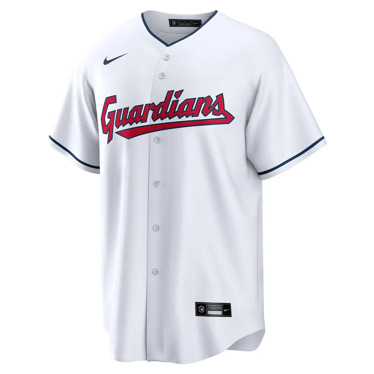 Guardians White Home Custom Jersey - Hình 3