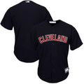Majestic Indians Navy Jersey