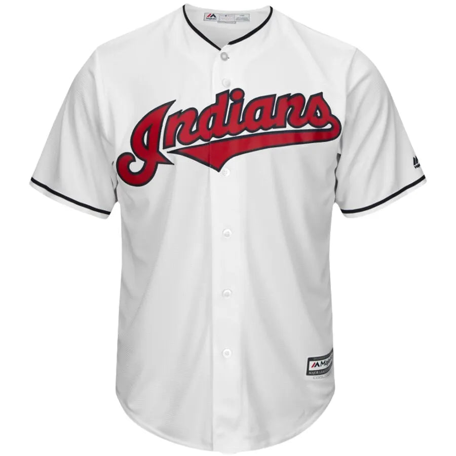 majestic Lindor #12 Indians Jersey - Hình 2