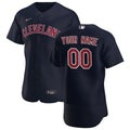 nike Cleveland Guardians Navy Custom Jersey