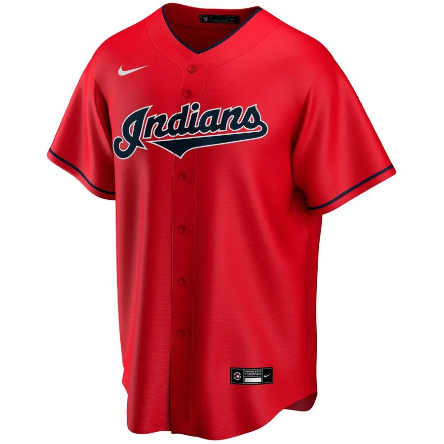 Indians Red Custom Jersey - Hình 2