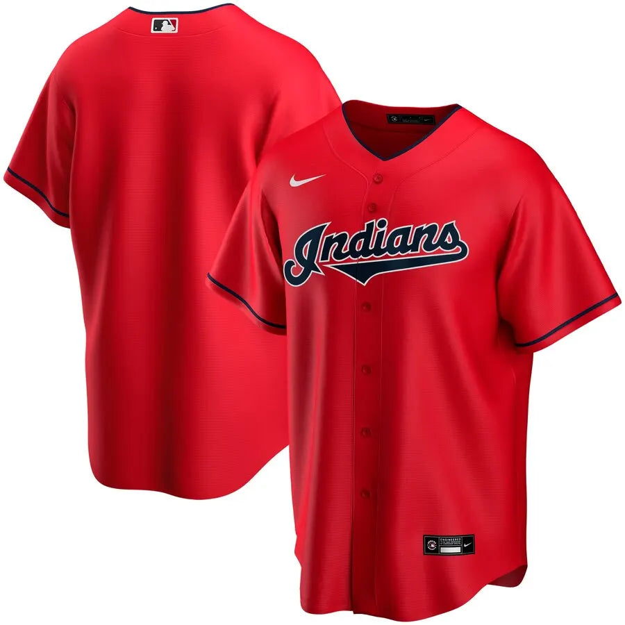Indians Red Baseball Jersey