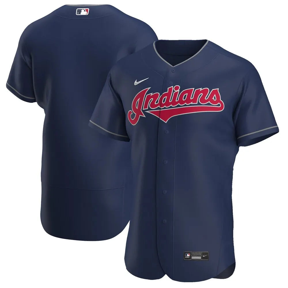 Nike Navy Indians Jersey