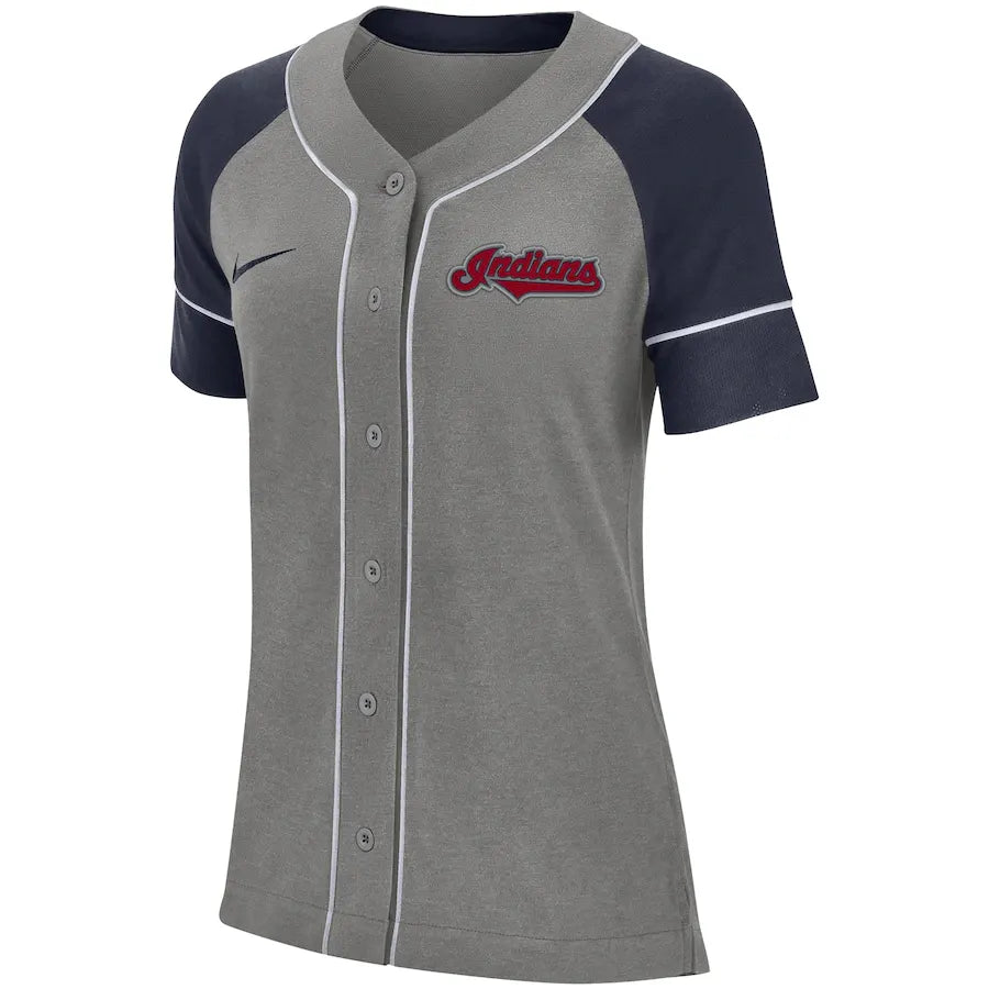Cleveland Indians Women's Jersey - Hình 2