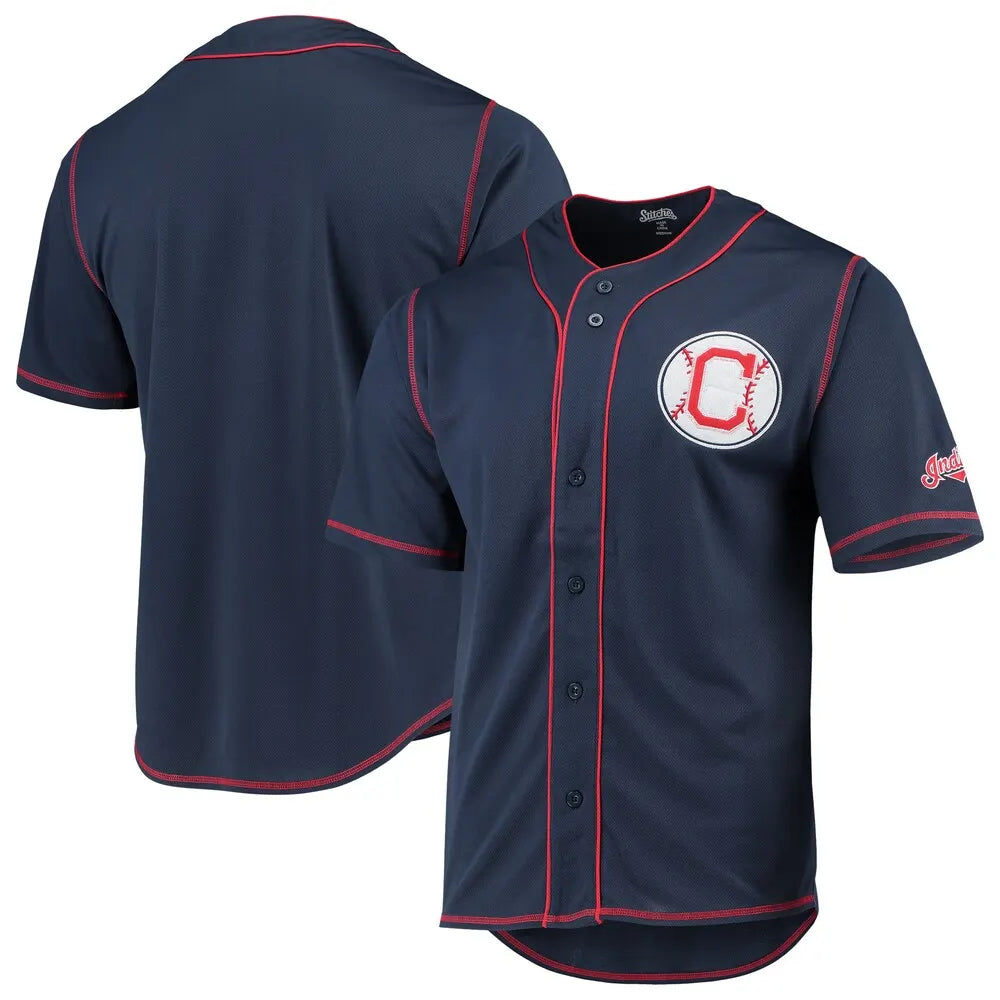 Cleveland Guardians Navy Jersey