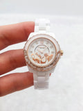 Coach White Ceramic Ladies Watch