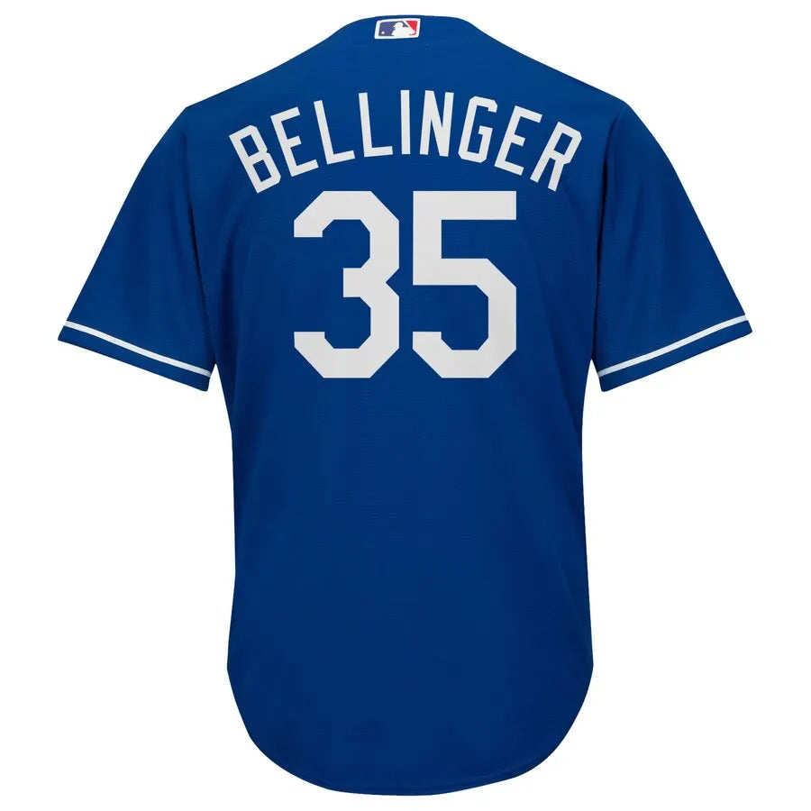 majestic Bellinger Dodgers Blue Jersey - Hình 3