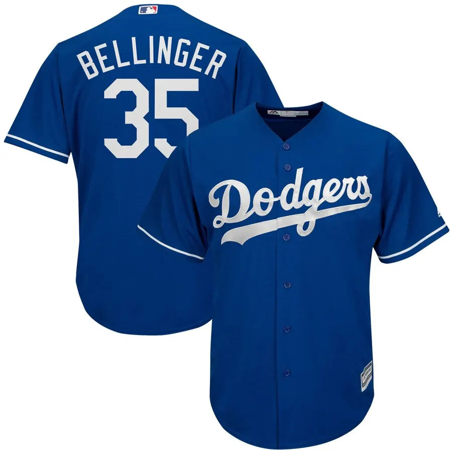 majestic Bellinger Dodgers Blue Jersey