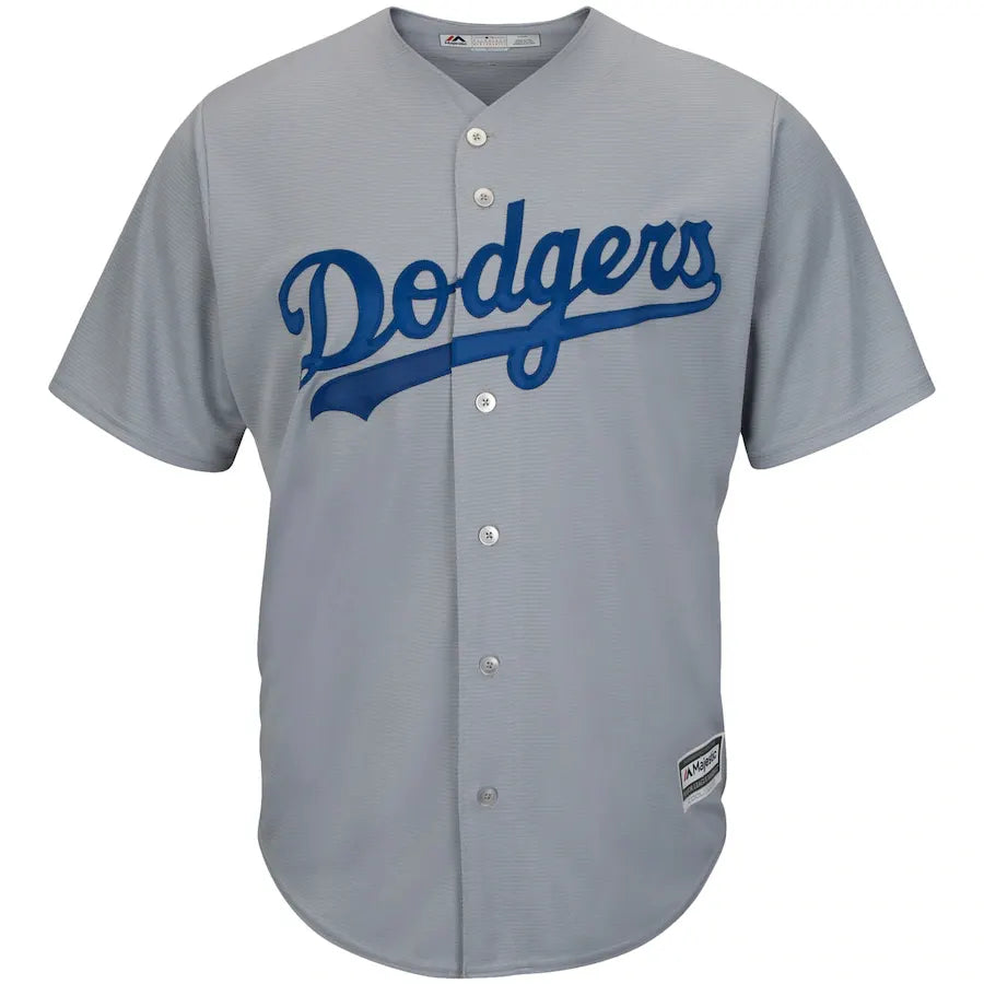 majestic Bellinger Dodgers Gray Jersey - Hình 2