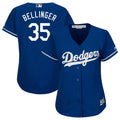 Bellinger Women Dodgers Blue Jersey