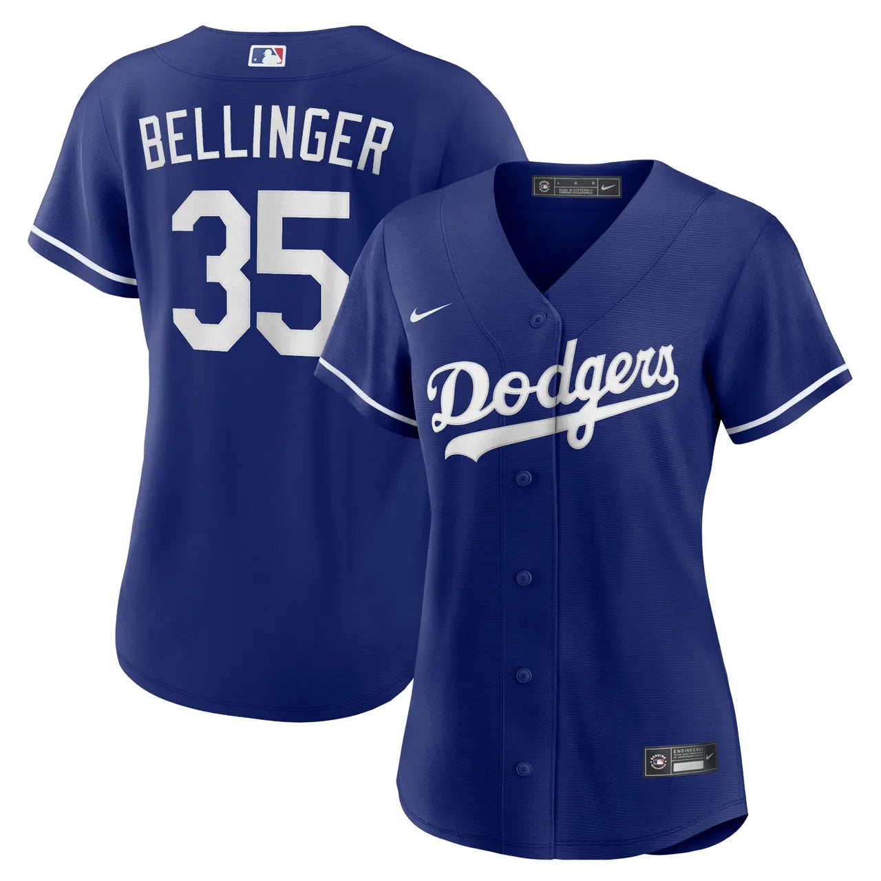 Bellinger Dodgers Blue Jersey Women