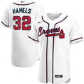 Hamel's Braves White Jersey