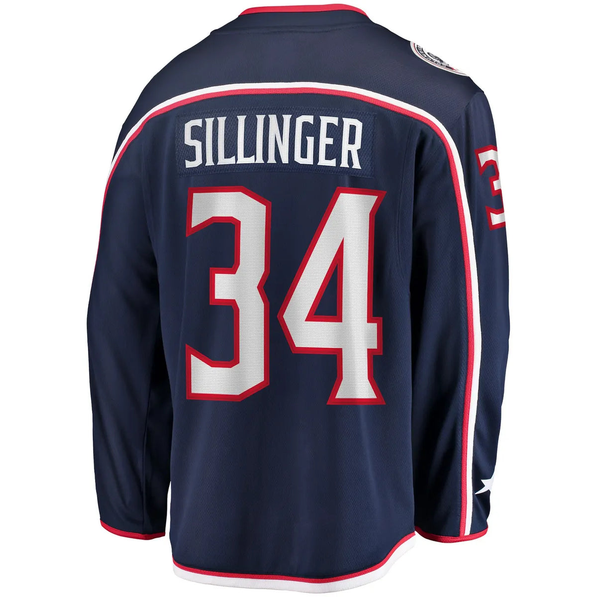 SILLINGER Blue Jackets Jersey - Hình 4