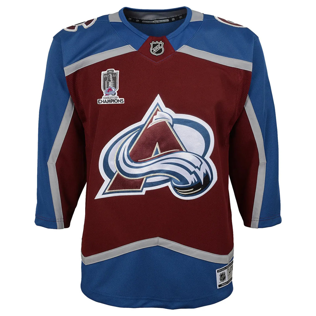 champions Avalanche Stanley Cup Jersey - Hình 3