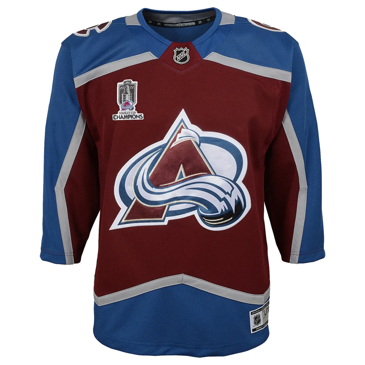 champions Avalanche Stanley Cup Jersey - Hình 3