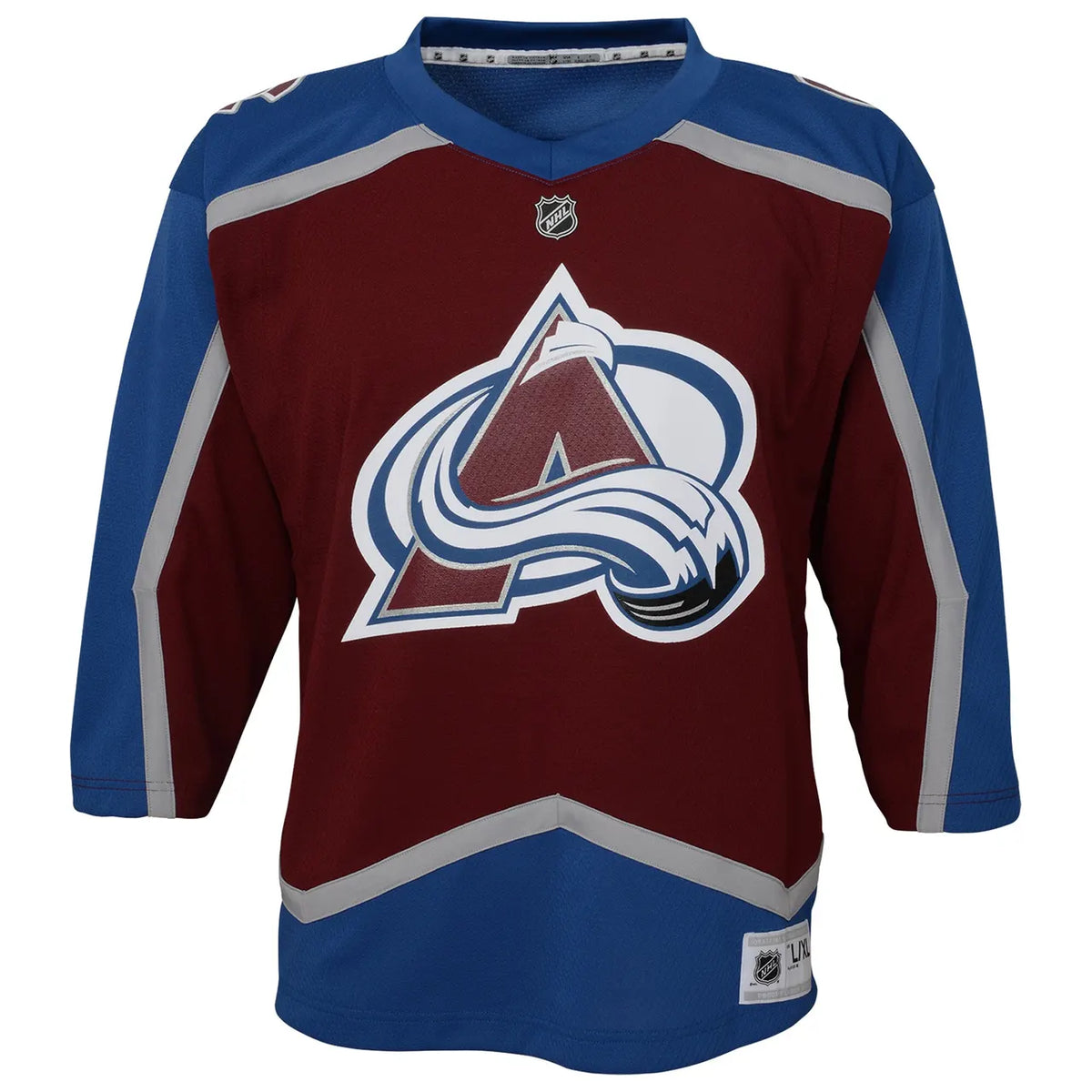 Avalanche Maroon Adidas Jersey - Hình 3