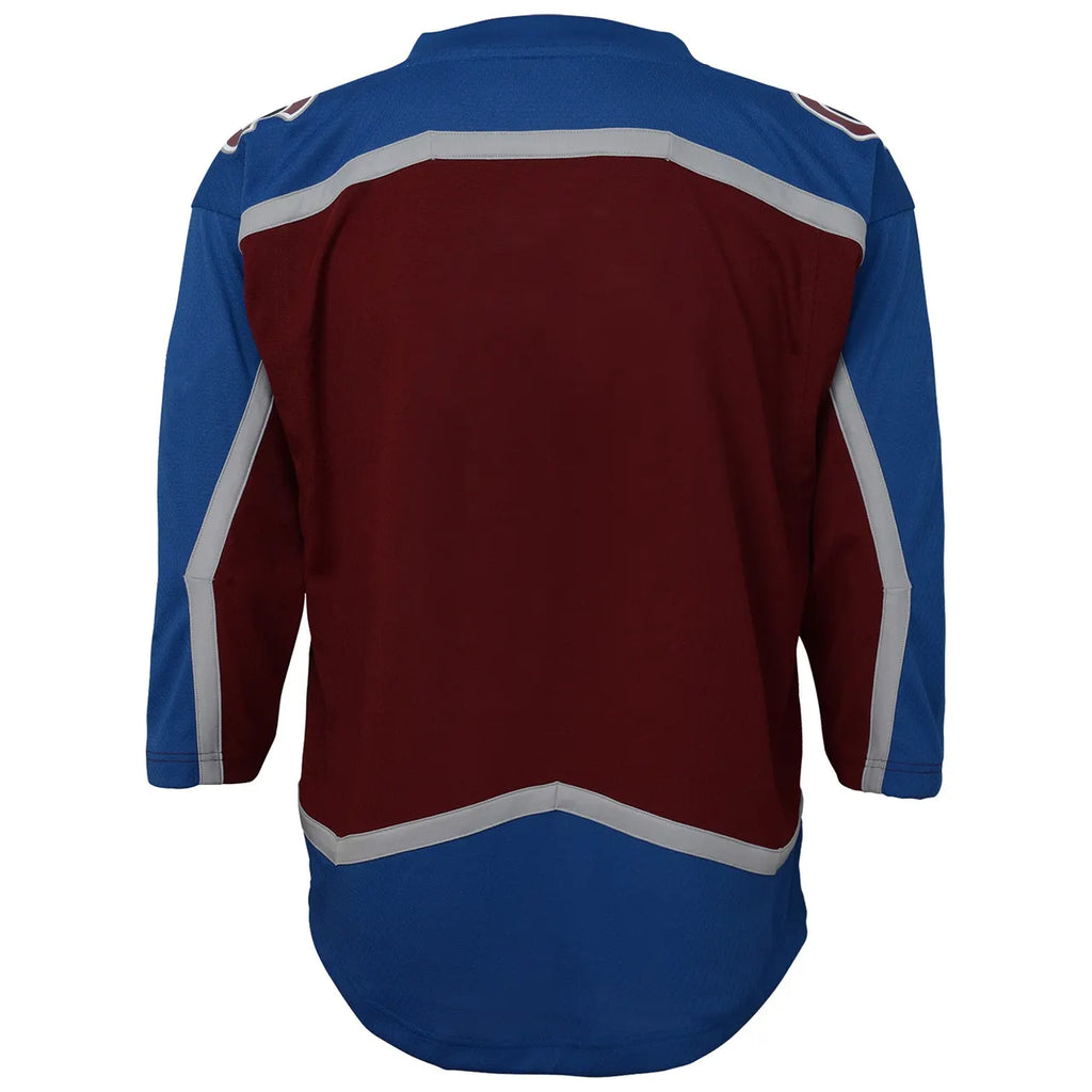 Avalanche Maroon Adidas Jersey - Hình 4