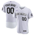 nike Rockies Purple Pinstripe Jersey